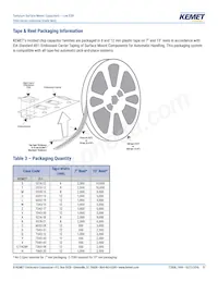 T494B107K010AT Datasheet Pagina 17