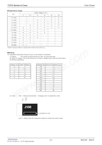 TCFGA1E475M8R Datasheet Page 2