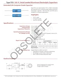TCX951U050N1L Datasheet Cover