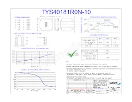 TYS40181R0N-10數據表 封面