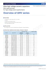 UHV-5A Datasheet Pagina 3