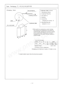 UMK325C7106MM-T Datasheet Page 12