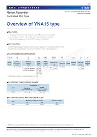 YNA15B3A0G105MT009N數據表 頁面 3
