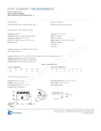 158LMU063M2CC Datasheet Cover