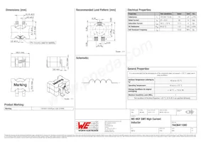 74436411000 Datasheet Copertura