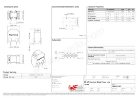 7446322007 Datasheet Copertura