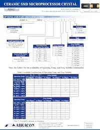 ABM2-8.192MHZ-D4Y-T Datasheet Page 2
