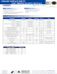 ABMM2-64.000MHZ-E2-T Datenblatt Cover