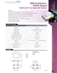 AC-34.560MBE-T Datasheet Copertura