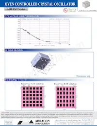 AOCJY7-100.000MHZ數據表 頁面 2