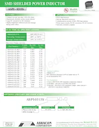 ASPI-0315S-470M-T Datenblatt Cover