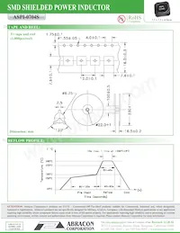 ASPI-0704S-2R2M-T Datasheet Page 3