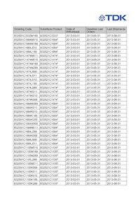 B32592C6104J008 Datasheet Pagina 10