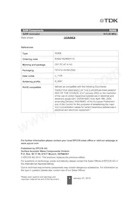 B39921R2906H110 Datasheet Pagina 6