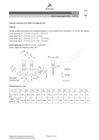 B41896C8397M008 Datasheet Pagina 17