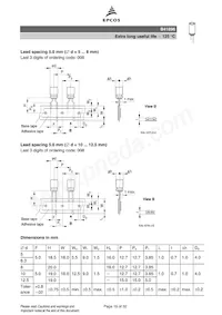 B41896C8397M008 Datasheet Pagina 19