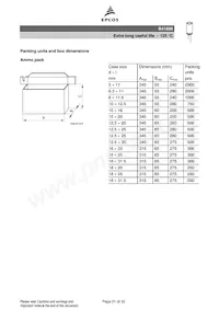 B41896C8397M008 Datasheet Page 21