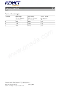 B76010D2279M055 Datasheet Page 22