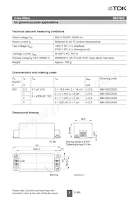 B84102C20 Datasheet Page 4