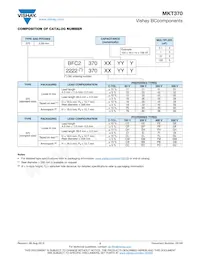 BFC2370GI821 Datasheet Page 2