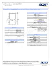 CCR05CG152JR Datasheet Cover