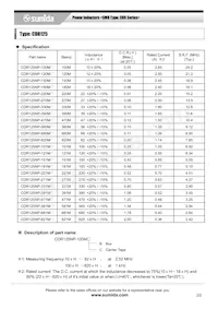CDR125NP-330MC數據表 頁面 2