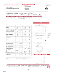 CFVL-A7BP-622.08TS Datasheet Cover