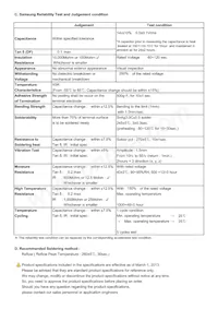 CL05A225MP5NSNC Datasheet Pagina 2