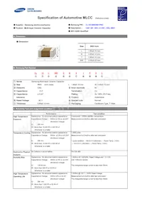CL10C080DB81PNC Datasheet Cover