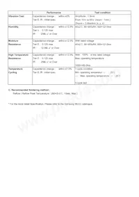 CL14A105MO8NANC Datasheet Page 2
