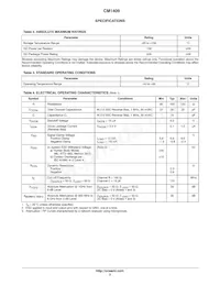 CM1409-08DE數據表 頁面 3