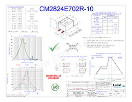 CM2824E702R-10 Datasheet Copertura