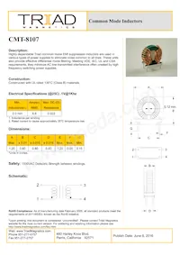 CMT-8107-B Datasheet Copertura