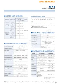 CT-94Z-205 Datasheet Page 2