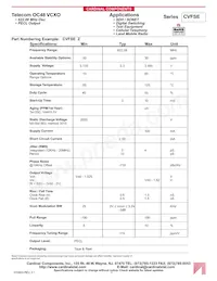 CVFSE7 Datasheet Cover