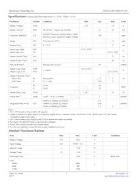 DSA2311KI1-R0016VAO Datasheet Pagina 3