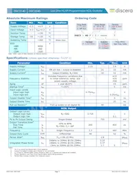 DSC2140FI2-D0001 Datasheet Page 3