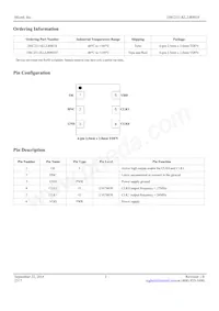 DSC2311KL2-R0018 Datasheet Page 2