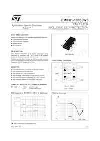 EMIF01-10005W5 Datenblatt Cover