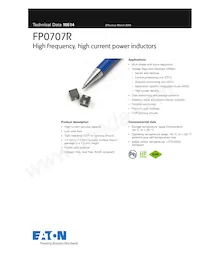 FP0707R1-R110-R Datenblatt Cover