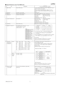 GRM188R61E106KA73D Datasheet Page 2