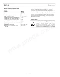 HMC1166LP5ETR Datasheet Page 4