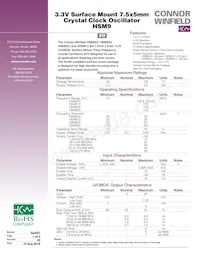 HSM943-12.288M Datasheet Cover