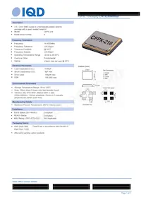 LFXTAL069400REEL Datasheet Copertura