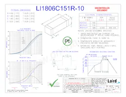 LI1806C151R-10數據表 封面