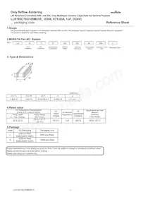 LLR185C70G105ME05L 데이터 시트 표지