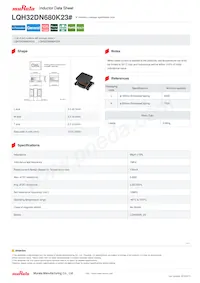 LQH32DN680K23L Datasheet Copertura