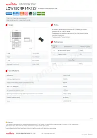 LQW15CNR14K1ZD Datasheet Cover