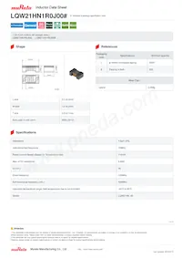 LQW21HN1R0J00L Datasheet Copertura