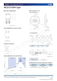 MCZ1210DH500L2TA0G Datasheet Page 3